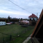 Widok na pole namiotowe